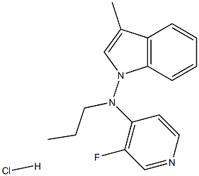 Nerispirdine hydrochloride Struktur