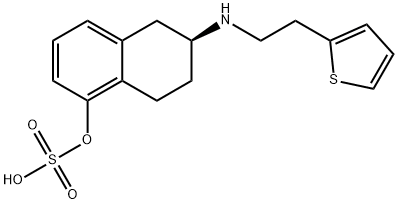 N-Despropyl Rotigotine Sulfate Struktur