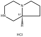 Pyrrolo[1,2-a]pyrazine, octahydro-, hydrochloride (1:1), (8aS)- Struktur