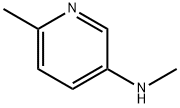 3-Pyridinamine,N,6-dimethyl-(9CI) Struktur