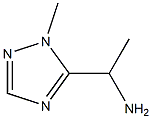 1-(1-methyl-1H-1,2,4-triazol-5-yl)ethanamine(SALTDATA: FREE) Struktur