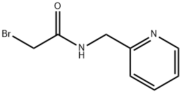 2-bromo-N-(pyridin-2-ylmethyl)acetamide(SALTDATA: HCl) Struktur