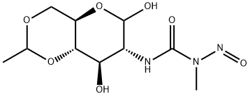 4,6-ethylidene glucose streptozotocin Struktur