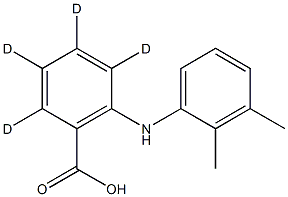 Mefenamic Acid D4 Struktur