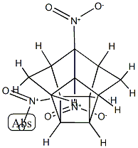 1,5,9-Trinitrobishomopentaprismane Struktur