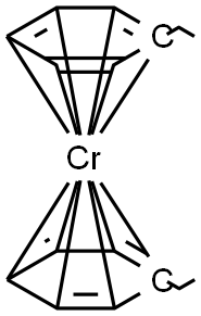 BIS(ETHYLBENZENE)CHROMIUM [MIXTURE OF (C2H5)XC6H6-X WHERE X = 0-4)] Struktur