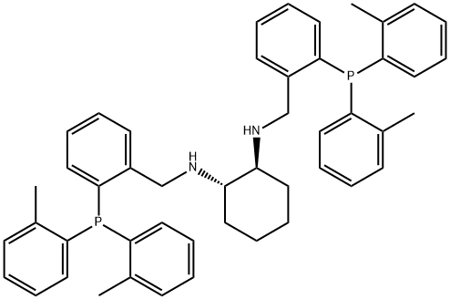 (1S,2S)-N,N-Bis[2-(di-p-tolylphosphino)benzyl]cyclohexane-1,2-diamine Struktur