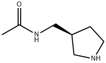 N-[(3S)-pyrrolidin-3-ylMethyl]acetaMide Struktur