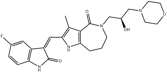 Henatinib Struktur