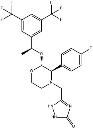 (1S,2R,3R)-Aprepitant Struktur