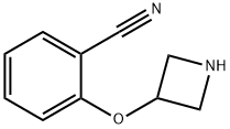 2-(azetidin-3-yloxy)benzonitrile Struktur