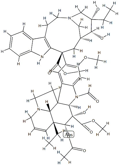 3-Hydroxy Vincristine Struktur