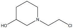 1-(2-chloroethyl)piperidin-3-ol Struktur