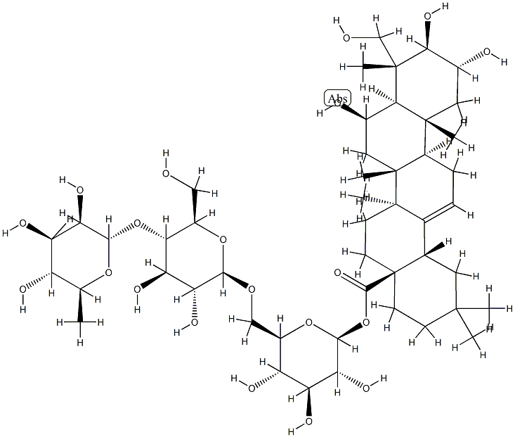 Asiaticoside B Struktur