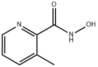 2-Pyridinecarboxamide,N-hydroxy-3-methyl-(9CI) Struktur