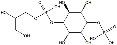 glycero-3-phosphoinositol 4-phosphate Struktur