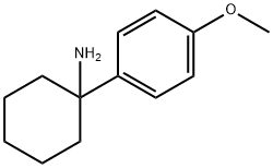 1-(4-Methoxyphenyl)cyclohexylamine Struktur