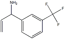 1-(3-(trifluoromethyl)phenyl)prop-2-en-1-amine Struktur