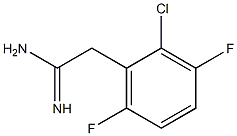 2-(2-chloro-3,6-difluorophenyl)acetamidine Struktur