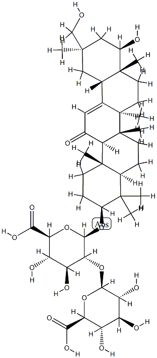 Uralsaponin C Struktur