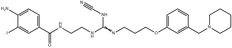 iodoaminopotentidine Struktur