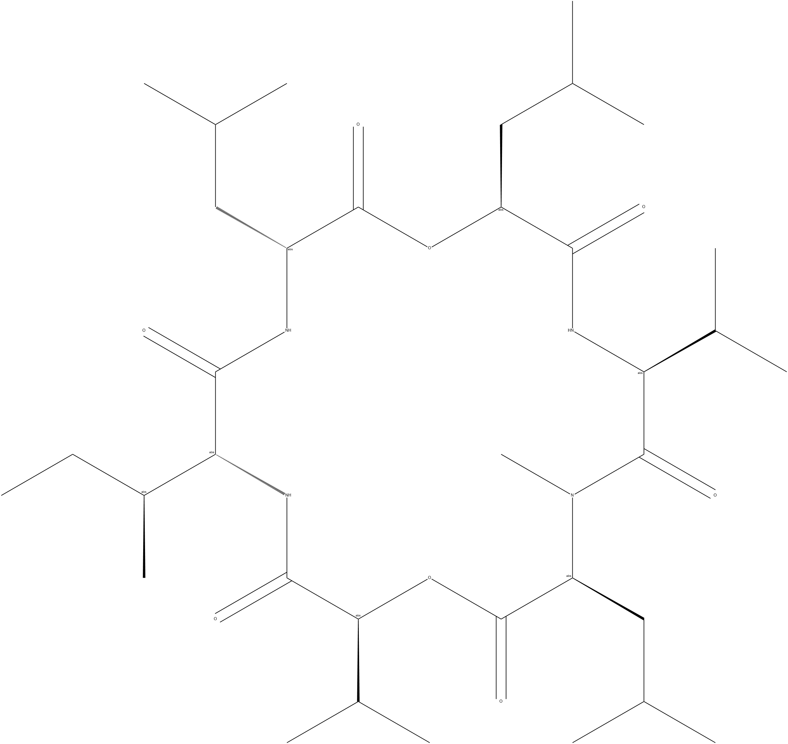 Sporidesmolide V Struktur