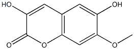 3-hydroxyisoscopoletin Struktur