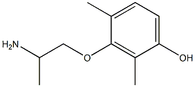 3-hydroxymexiletine Struktur