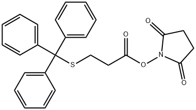 Mpa(Trt)-OSu Struktur