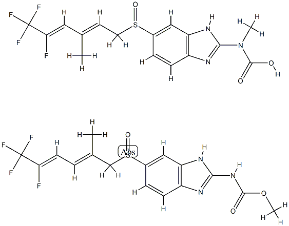 dienbendazole Struktur