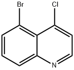 4-CHLORO-5-BROMOQUINOLINE(WX130359) Struktur