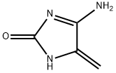 2H-Imidazol-2-one,4-amino-1,5-dihydro-5-methylene-(9CI) Struktur