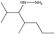 (2,4-dimethylheptan-3-yl)hydrazine Struktur