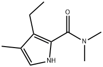 1H-Pyrrole-2-carboxamide,3-ethyl-N,N,4-trimethyl-(9CI) Struktur