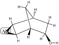 3-Oxatricyclo[3.2.1.02,4]octan-6-ol,  [1S-(1-alpha-,2-bta-,4-bta-,5-alpha-,6-alpha-)]-  (9CI) Struktur