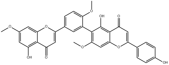 imbricataflavone A Struktur