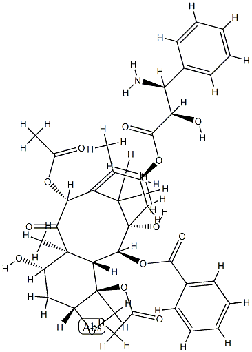 3'-N-debenzoyltaxol Struktur