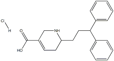 6-(3,3-diphenylpropyl)guvacine Struktur