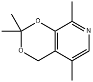 4H-1,3-Dioxino[4,5-c]pyridine,2,2,5,8-tetramethyl-(9CI) Struktur