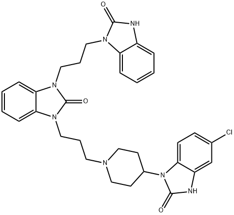 3'-[3-(2,3-DIHYDRO-2-OXO-1H-BENZIMIDAZOL-1-YL)PROPYL] DOMPERIDONE (DOMPERIDONE IMPURITY E) price.