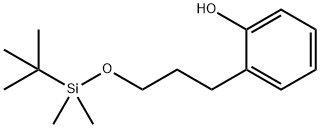 2-(3-((叔丁基二甲基甲硅烷基)氧基)丙基)苯酚, 1346808-84-1, 結(jié)構(gòu)式