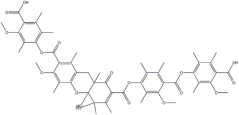 thielocin A1beta Struktur