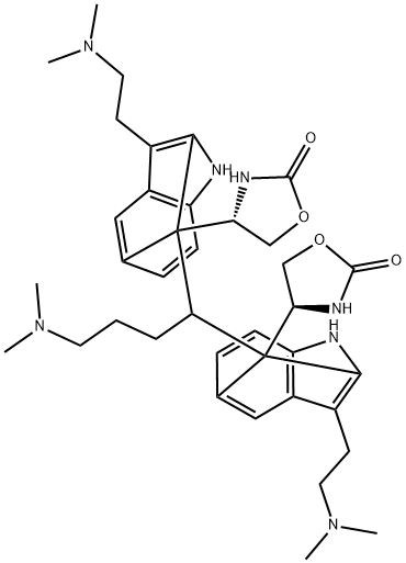 Zolmitriptan Related Compound F Struktur