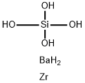 barium zirconium silicate(2:2:3) Struktur