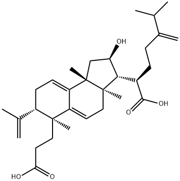 Poricoic acid A(F) Struktur