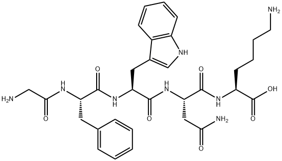 eel intestinal pentapeptide Struktur