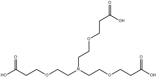 Tri(carboxyethyloxyethyl)amine HCl salt Struktur