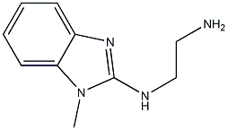 1,2-Ethanediamine,N-(1-methyl-1H-benzimidazol-2-yl)-(9CI) Struktur