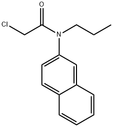 2-chloro-N-(naphthalen-2-yl)-N-propylacetamide Struktur