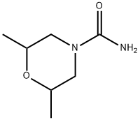 4-Morpholinecarboxamide,2,6-dimethyl-(9CI) Struktur